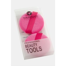 Zero Land Storozde 2 Adet Yuvarlak Makyaj Süngeri-Renkli