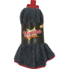 Normadia Mega Boy Gri Mikrofiber Paspas Mop Yedek Ucu, Temizlik Için Mükemmel Seçenek