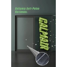 Palace Aluminium Antipolen Tek Raylı Sürme Sineklik Sistemi – Kapı Kullanımı Için