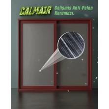 Palace Aluminium Antipolen Çift Raylı Sürme Sineklik Sistemi – Cam Balkon Kullanımı Için