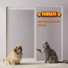 Palace Aluminium Kedi Dostu Tek Raylı Sürme Sineklik Sistemi – Kapı Kullanımı Için