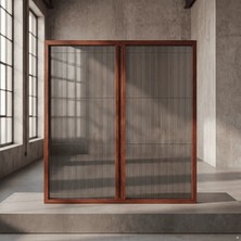 Palace Aluminium Premium Çift Kapılı Akordeon (Plise) Sineklik – Kapı Sistemleri