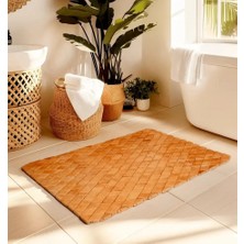 2 Adet Paçi Bambu Paspas Baklava Desenli 50×80 cm