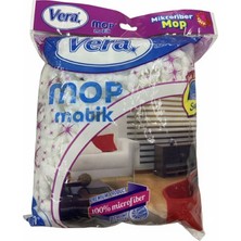 Normadia Döner Başlıklı Mop Ucu, Standart Ölçü, Yedek Temizlik Başlığı