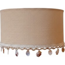 Deniz Kabuklu Lambader Abajur Şapkası