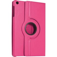 Mey İthalat Bfs  Samsung Galaxy Tab A11 360 Tablet Deri Kılıf - Pembe