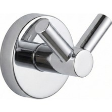 Enalburumtr Paslanmaz Çelik Krom Ultra 2'li Bornoz Askısı / Banyo Askısı / Havlu Askısı / Banyo&tuvalet