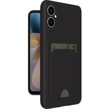 Mey İthalat Mey Ithalat®  Samsung Galaxy A05 Kelvin Kartvizitli Silikon - Siyah