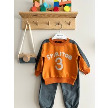 Junies Baby Spiritos 3baskılı Bebek Takımı