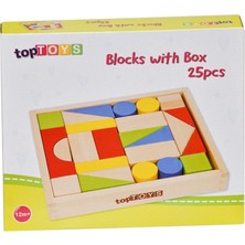 Oyunca SKC-1016 Kasalı Blok 25 Parça -Chiva