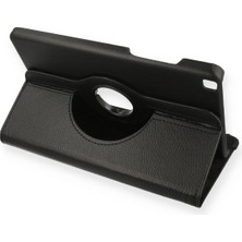 Mey İthalat Mey Ithalat®  Samsung Galaxy T290 Tab A 8 Kılıf 360 Tablet Deri Kılıf - Siyah