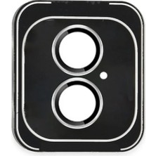 Mey İthalat Mey Ithalat®  iPhone 16 Pvd Metal Kamera Lens - Gümüş