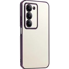 Mey İthalat Mey Ithalat®  Xiaomi Redmi 15 4g  Lensli Silikon - Mor