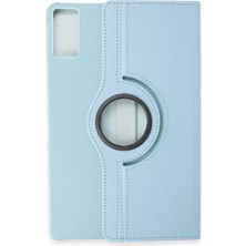 Mey İthalat Mey Ithalat®  Xiaomi Redmi Pad Se Kılıf 360 Tablet Deri Kılıf - Turkuaz