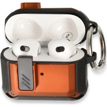 Mey İthalat Mey Ithalat®  Airpods Pro 2 (2.nesil) Truva Kılıf - Turuncu