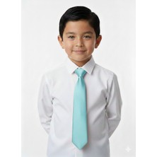 Masal Dünyası Bursa Saten Lastikli Pratik Erkek Çocuk Kravat - Renk Seçenekl