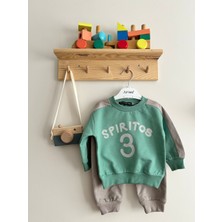 Junies Baby Spiritos 3baskılı Bebek Takımı