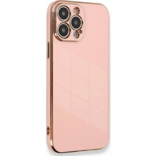Mey İthalat Mey Ithalat®  iPhone 15 Pro Kılıf Volet Silikon - Pembe