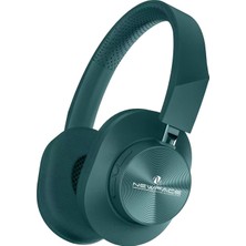 Mey İthalat Mey Ithalat®  LS-230 Kulak Üstü Kablosuz Kulaklık - Koyu Yeşil