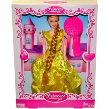 Oyunca 204UZUN  Örgülü Saçlı Prıncess Bebek