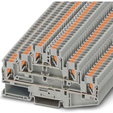 Phoenix Contact 3210499 Pt 2,5 3l Üç Katlı Klemens Gri