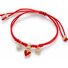 Venüs Design Kalpli Şans Bileklik