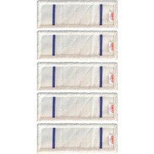 Normadia 50CM Yedek Duvar Mop Seti, 5 Adet, Kolay Temizlik ve Kullanım