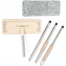 Normadia Yedek Palet ve Saplı Spin Mop Tablet Seti, Temizlik Kolaylığı