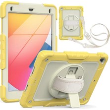 Mey İthalat Mey Ithalat®  iPad 5 Air 9.7 Kılıf Strap New Tablet Kapak - Sarı