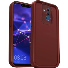 Mey İthalat Mey Ithalat®  Huawei Mate 20 Lite Kılıf Viera Silikon - Bordo