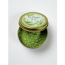 Tea Escape Ceremonial Grade Matcha Set – Premium Toz Matcha (25GR) + Bambu Fırçası + Bambu Kaşık