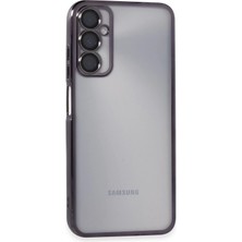 Mey İthalat Mey Ithalat®  Samsung Galaxy A05S Kılıf  Lensli Silikon - Mor