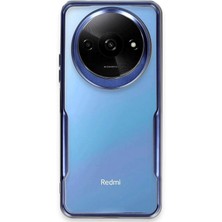 Mey İthalat Mey Ithalat®  Xiaomi Redmi A3 4g Kılıf Boyi Silikon Kapak - Lacivert