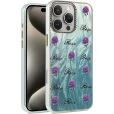 Mey İthalat Mey Ithalat®  iPhone 16 Pro Max Kılıf Blade Aynalı Desenli Kapak - Desen 9