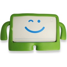 Mey İthalat Mey Ithalat®  Samsung Galaxy T500 Tab A7 10.4 Kılıf Karakter Tablet Silikon - Yeşil