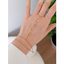 Venüs Design Çelik Yıldız Taşlı Şahmeran