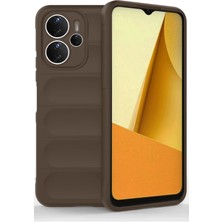 Mey İthalat Mey Ithalat®  Xiaomi Redmi Note 14 4g Kılıf Optimum Silikon - Kahverengi