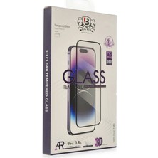 Mey İthalat Mey Ithalat®  Apple iPhone 17 Pro Bilvis 3D Cam Ekran Koruyucu - Siyah