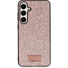 Mey İthalat Mey Ithalat®  Samsung Galaxy A25 5g Bright Simli Kapak - Pembe