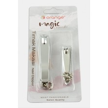 Zero Land Storozde Orange 2 Adet Tırnak Makası-Gümüş Rengi