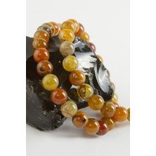 Zero Land Storozde Akik Taşı 10 Mm-Kahverengi