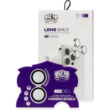 Mey İthalat Mey Ithalat®  iPhone 16 Bilvis Titan Kamera Lens - Gümüş