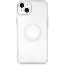Mey İthalat Mey Ithalat®  iPhone 14 Plus Kılıf Santa Lens Silikon - Şeffaf
