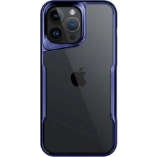 Mey İthalat Mey Ithalat®  iPhone 16 Pro Kılıf Boyi Silikon Kapak - Lacivert