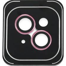 Mey İthalat Mey Ithalat®  iPhone 14 Pvd Metal Kamera Lens - Pembe
