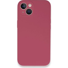 Mey İthalat Mey Ithalat®  iPhone 13 Mini Kılıf Lansman Legant Silikon - Fuşya