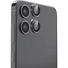 Mey İthalat Mey Ithalat®  Samsung Galaxy A06 Raze Metal Kamera Lens - Siyah