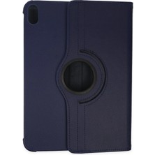 Mey İthalat Mey Ithalat®  iPad 2022 10.9 (10.nesil) Kılıf 360 Tablet Deri Kılıf - Lacivert