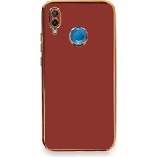 Mey İthalat Mey Ithalat®  Huawei P20 Lite Kılıf Volet Silikon - Kırmızı