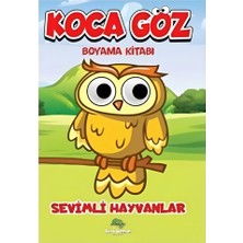 Oyunca Sevimli Hayvanlar Boyama Kitabı
